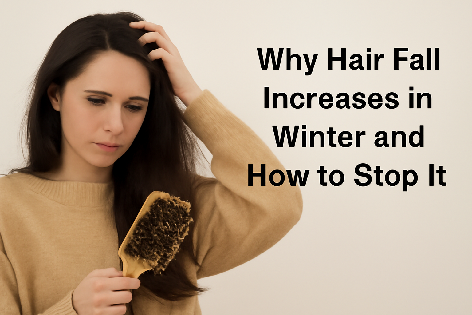 Why Hair Fall Increases in Winter and How to Stop It